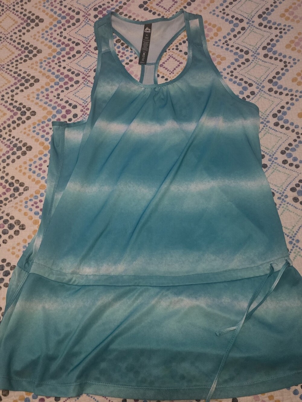 RBX Women's Training Tank Top Teal White
